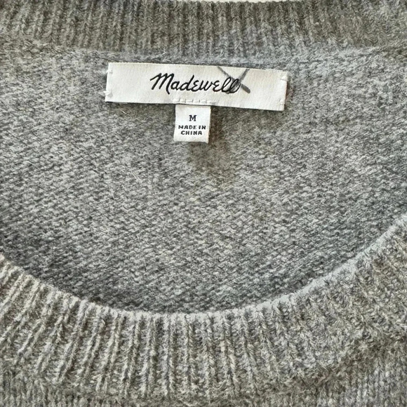 Madewell Merino Wool Midi Sweater Dress  size medium - Picture 11 of 14